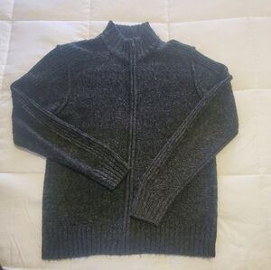 Zip front cardigan